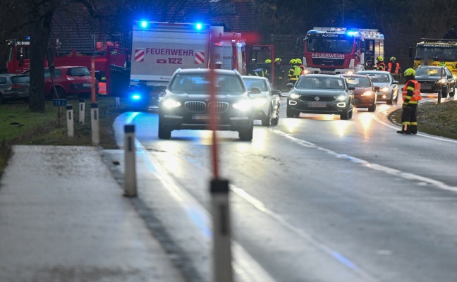 Drei Autos in Kollision auf Eferdinger Strae in Alkoven verwickelt