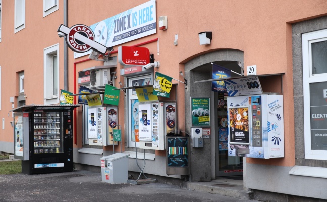 Raubberfall auf Trafik in Linz-Kleinmnchen-Auwiesen