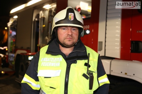 Franz Mair, Einsatzleiter Feuerwehr Grieskirchen