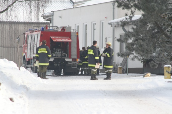 Feuerwehreinsatz bei Chemiebetrieb in Großendorf