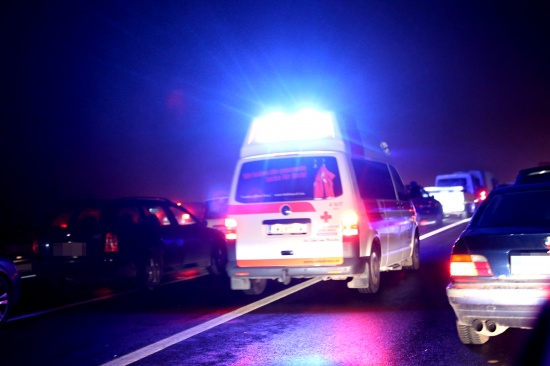 Autobahnsperre nach Verkehrsunfall auf der Welser Autobahn