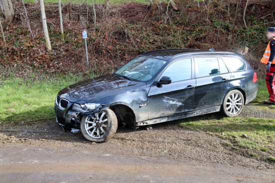 Verkehrsunfall in Kirchschlag bei Linz endet glimpflich