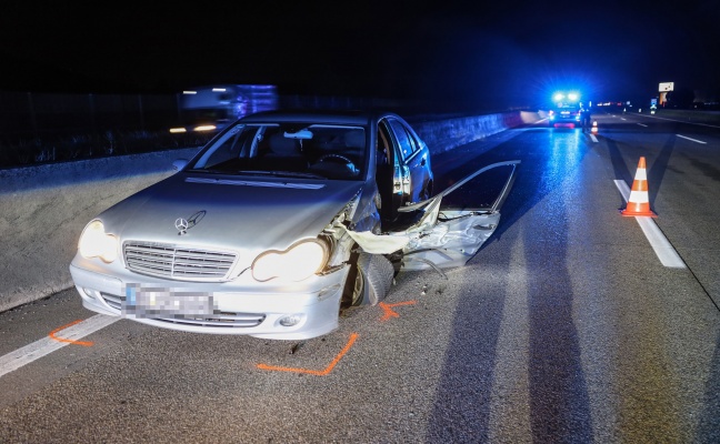 Geisterfahrerunfall auf Westautobahn bei St. Florian