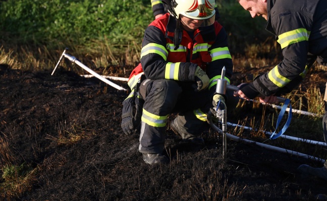 Flurbrand in Wels-Vogelweide sorgte fr Einsatz der Feuerwehr