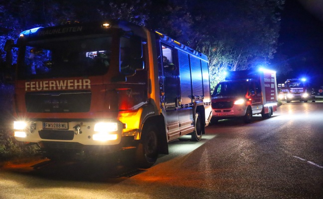 Groeinsatz in Steinhaus: Sechs Feuerwehren bei PKW-Brand im Tunnel Steinhaus-Taxlberg im Einsatz