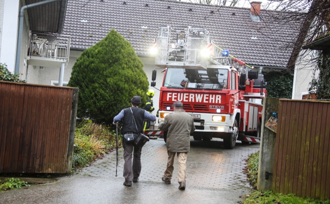 Feuerwehreinsatz bei Kaminbrand in Marchtrenk