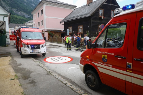 Brand eines E-Scooters im Keller eines Wohnhauses in Spital am Pyhrn