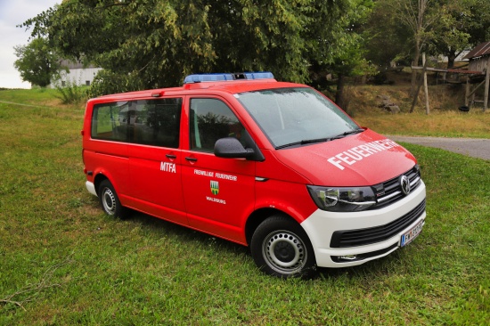 Zwei Feuerwehren bei Personenrettung in Waldburg im Einsatz