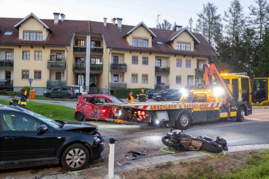 Tdlicher Verkehrsunfall: Motorradlenker (21) starb bei schwerer Kollision in Geretsberg