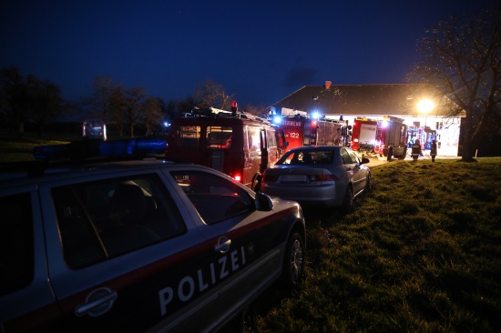 Brand in einem landwirtschaftlichen Objekt in Sipbachzell rasch unter Kontrolle