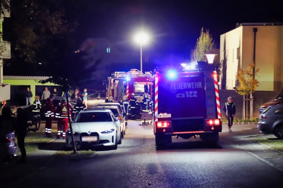 Zimmerbrand in einem Mehrparteienwohnhaus in St. Georgen an der Gusen rasch gelscht