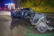 Geisterfahrerunfall: Drei teils Schwerverletzte bei folgenschwerem Crash auf Westautobahn in Pucking