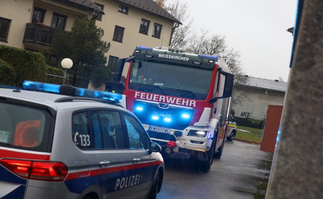 Dringende Trffnung bei alarmierter Personenrettung in Weikirchen an der Traun