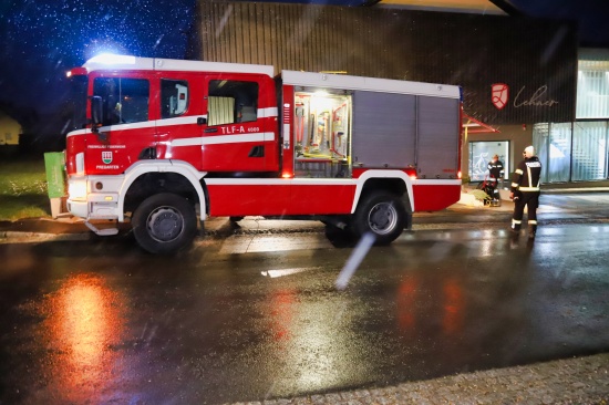 Einbruchsalarm in Fahrradgeschft in Pregarten sorgt kurzzeitig fr Feuerwehreinsatz