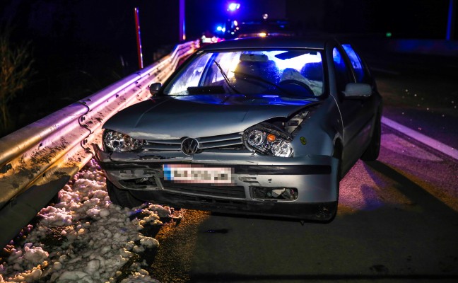 Verkehrsunfall auf der Westautobahn endet glücklicherweise glimpflich