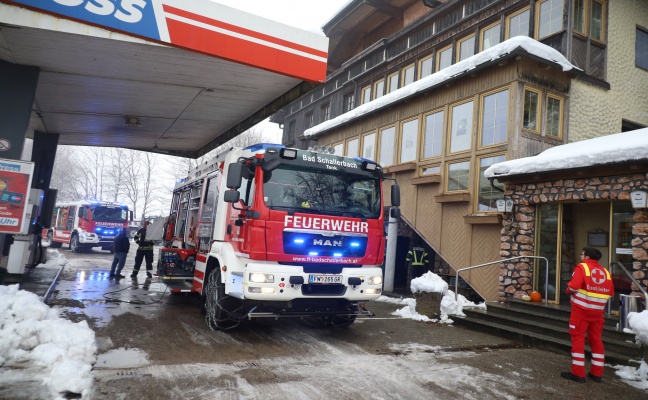 Brand im Heizraum eines Restaurants in Bad Schallerbach