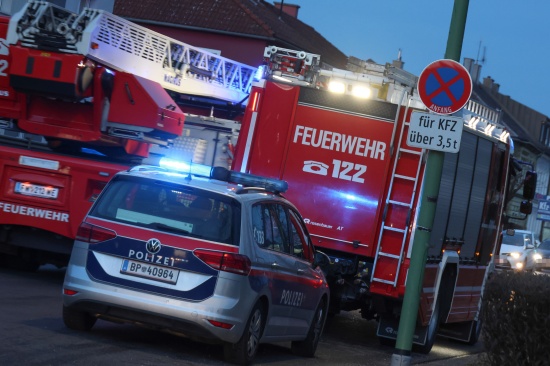 Schnelle Entwarnung nach gemeldetem greren Brand in Wels-Lichtenegg