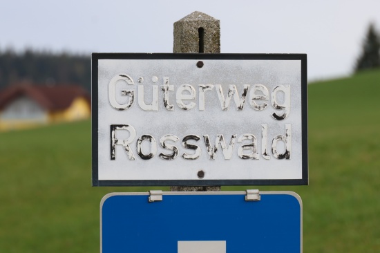 Personenrettung nach Forstunfall in einem Waldstck in Geboltskirchen