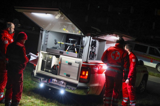 Groe nchtliche Suchaktion nach abgngiger Altenheimbewohnerin in Gmunden