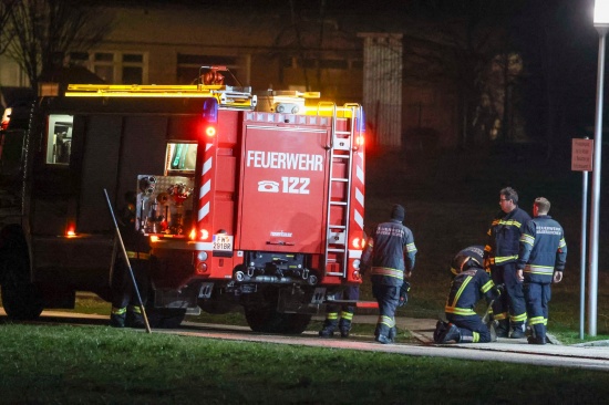 Brand in der Werksttte einer Betreuungseinrichtung in Mauerkirchen