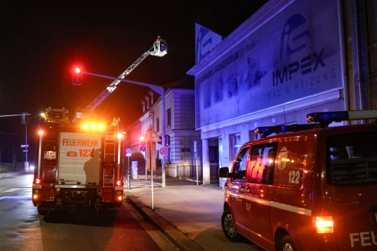 Strkere Rauchentwicklung aus Hauskamin fhrte zu Brandverdacht in Wels-Lichtenegg