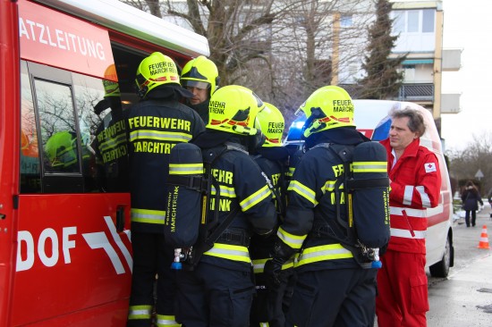 Sure in Marchtrenker Wohnung sorgt fr Feuerwehreinsatz