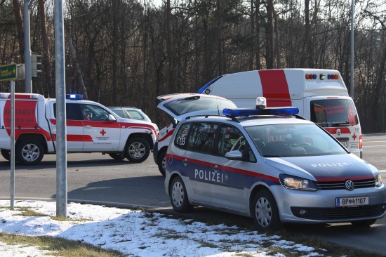 Notarzteinsatz nach Verkehrsunfall in Gunskirchen
