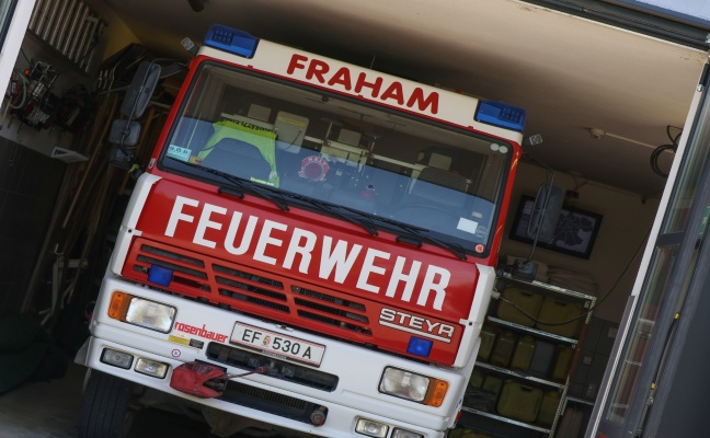 Personenrettung: Frau aus Technikschacht eines Pools in Fraham befreit