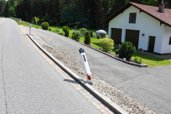 Verfolgungsjagd mit Polizei endet bei St. Johann am Walde mit Unfall