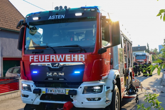 Brand im Bereich des Dachbodens eines Wohnhauses in Asten