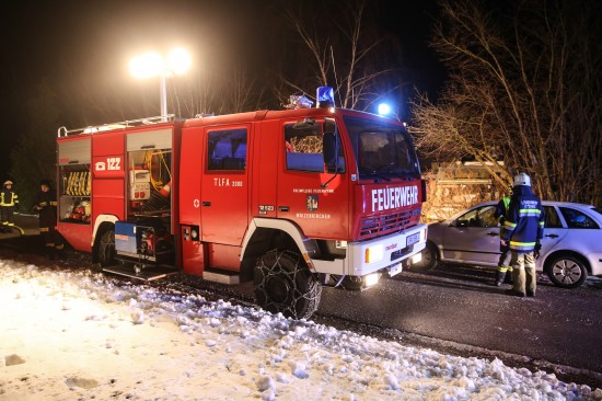 Sechs Feuerwehren bei Wohnhausbrand in Waizenkirchen im Einsatz