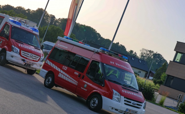 "Potschen": Einsatzkrfte zu vermeintlich schwerem Unfall auf Westautobahn in Eberstalzell alarmiert