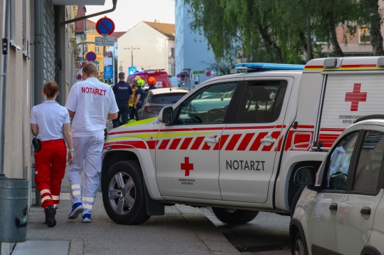 Cobra-Einsatz in einem Alten- und Pflegeheim in Wels-Innenstadt