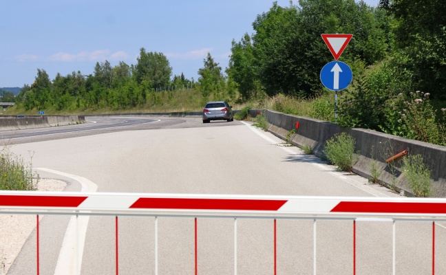 Geisterfahrer auf Innkreisautobahn bei Steinhaus durch Polizei gestoppt