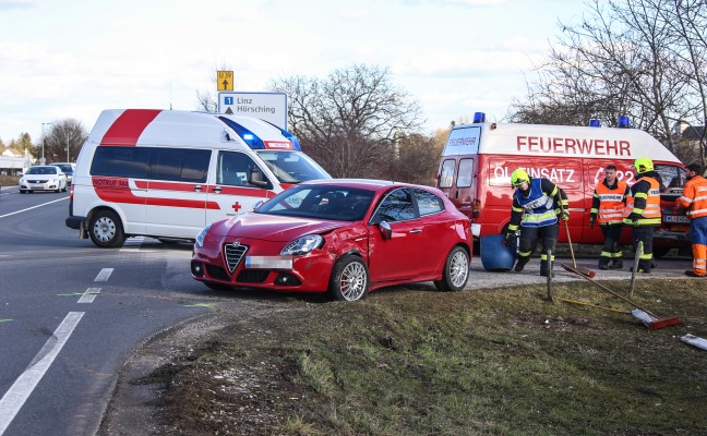 Verkehrsunfall in Marchtrenk forderte zwei Verletzte