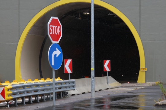 Totalsperren nach Unfallserie auf der Pyhrnautobahn bei Micheldorf in Ober�sterreich und St. Pankraz