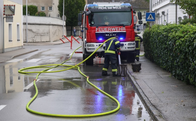 Starkregen: Vielerorts Aufrumarbeiten nach berflutungen und Hochwasser in Obersterreich