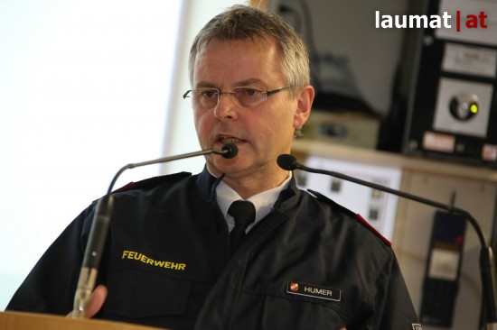 Ing. Franz Humer, MSc, Kommandant der Feuerwehr Wels