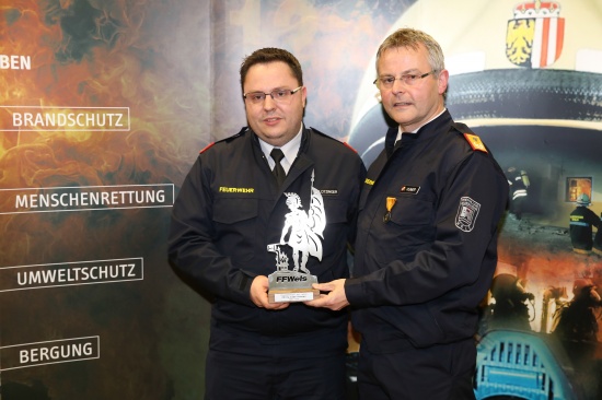 Jürgen Flotzinger als Feuerwehrmann des Jahres ausgezeichnet