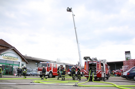 Interessante Einsatzbung der Feuerwehren in Steinerkirchen an der Traun