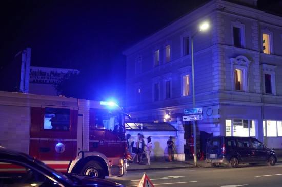 Brand in einer Sozialeinrichtung f�r Asylwerberinnen und Asylwerber in Wels-Innenstadt