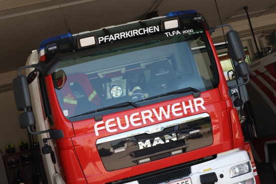 Schnelle Entwarnung nach Kchenbrand in einem Wohnhaus in Pfarrkirchen bei Bad Hall