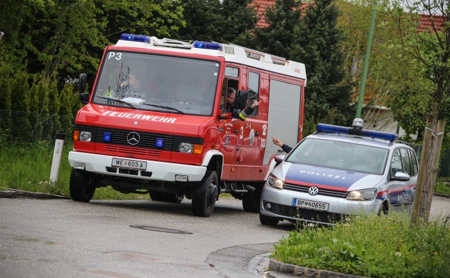 Brandverdacht im Bereich einer Wohnhausanlage