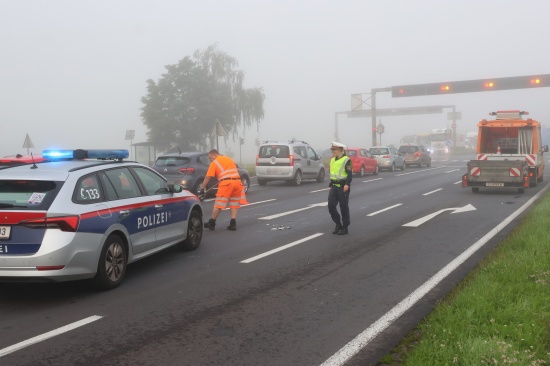 Warten auf einen Besen: Alarmierte Feuerwehr in Marchtrenk musste unverrichteter Dinge wieder fahren
