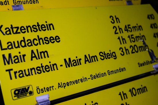 Bergsteigerin (79) bei Absturz am Traunstein in Gmunden t�dlich verungl�ckt