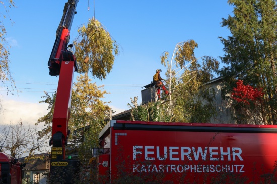 Sturmtief "Joshua" sorgt f�r einige Eins�tze der Feuerwehren in Ober�sterreich
