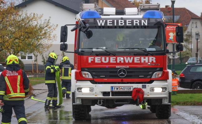 Zimmerbrand in einem Einfamilienhaus in Weibern rasch unter Kontrolle gebracht