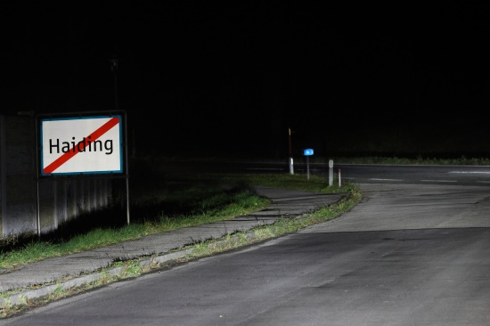 17 Stunden sp�ter: Einsatzkr�fte nach Crash in Krenglbach erneut zur Unfallstelle alarmiert