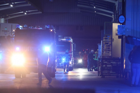 Brand bei einem Unternehmen in Wels-Lichtenegg sorgte f�r Einsatz zweier Feuerwehren