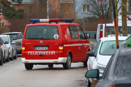 K�chendunst: Einsatz wegen vermeintlich gr��erem Wohnungsbrand in Wels-Lichtenegg
